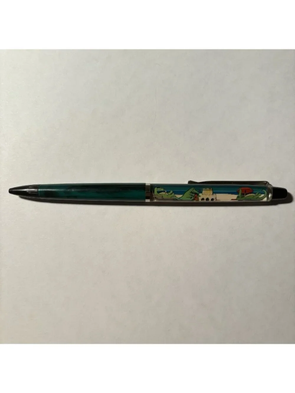Florida Alligator Beach Club Members Only Floaty Pen Souvenir Promo Vintage
